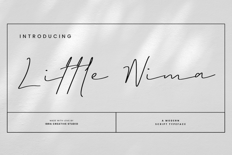 Little Nima Font