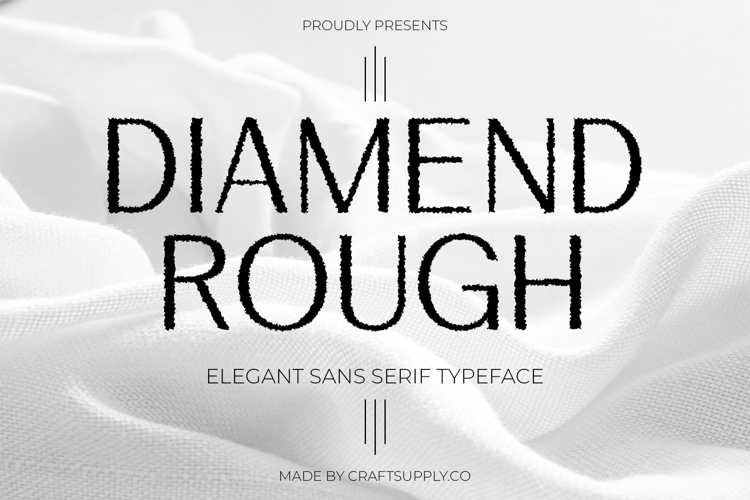 Diamend Rough Font