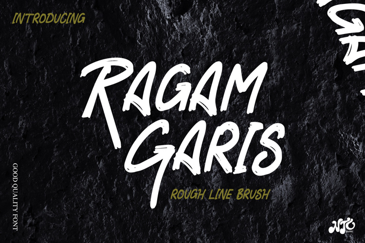 RAGAMGARIS Font