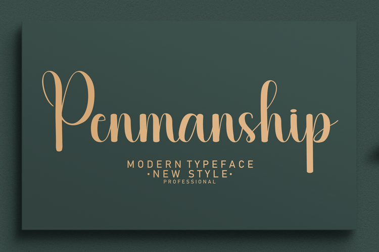 Penmanship Font