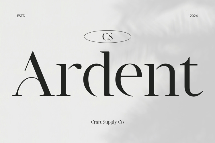 CS Ardent Font