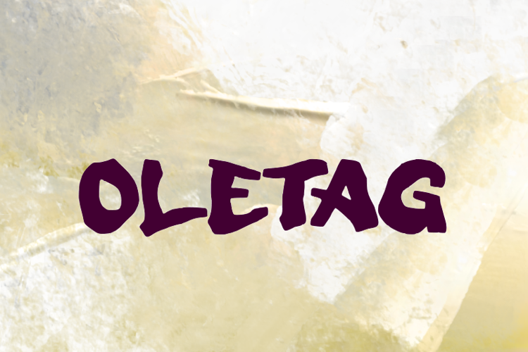 Oletag Font