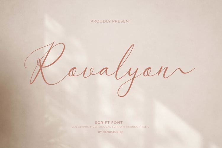 Rovalyon Font