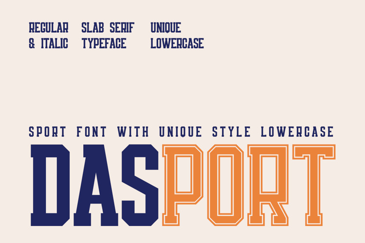 Dasport Font