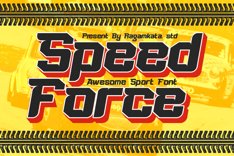 Speed Force Font