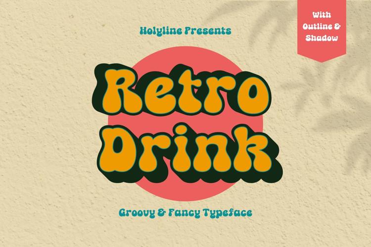 Retro Drink Font