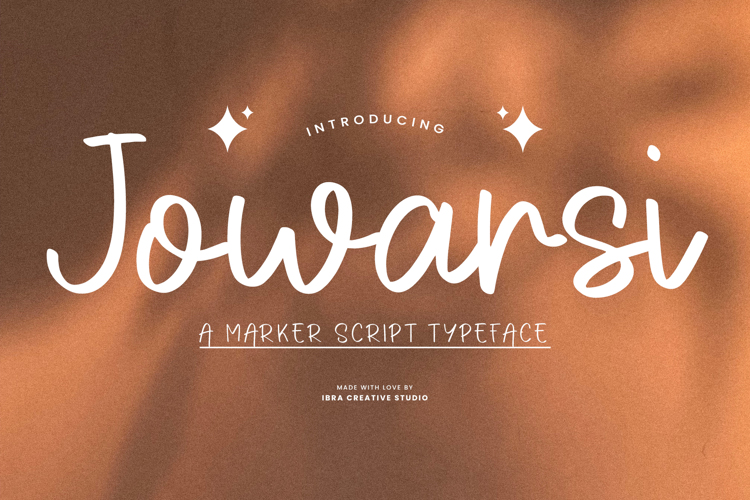 Jowarsi Font