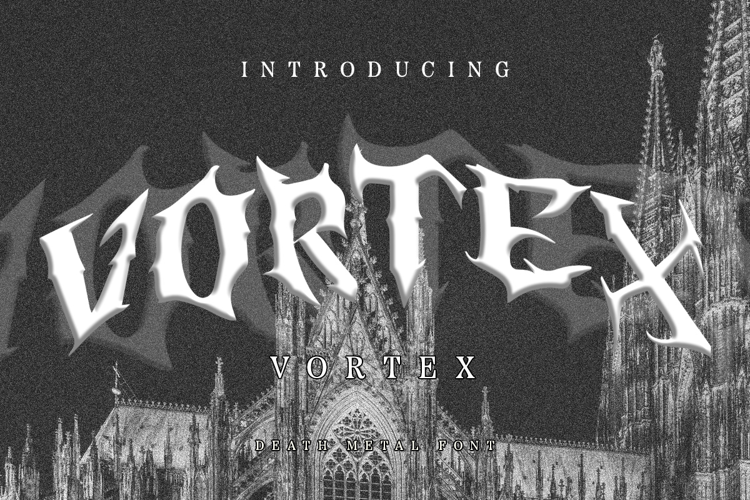 FT Vortex -  FREE Heavy Metal Font