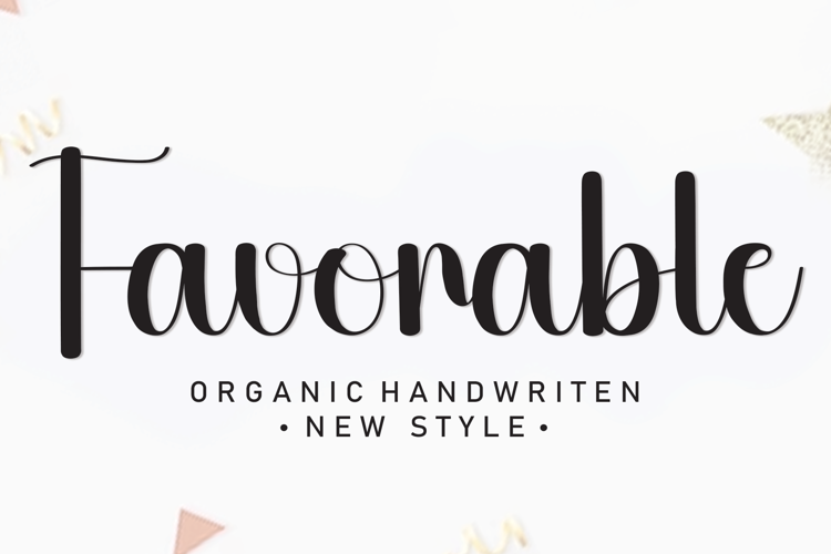 Favorable Font