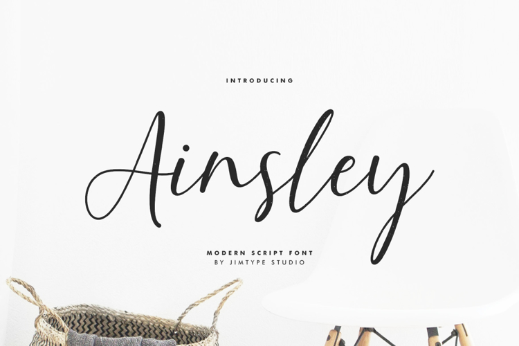 Ainsley Script Font